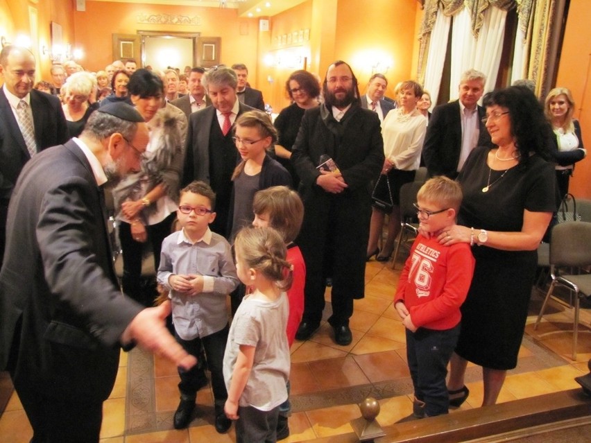 Bielsko-Biała: Żydzi świętują Chanukę [ZDJĘCIA]