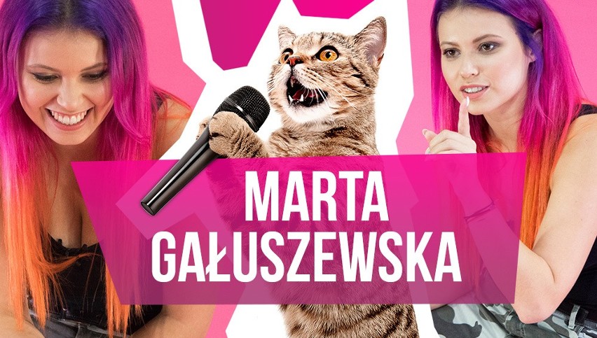 Marta Gałuszewska w programie "MiauCzat"! Zaśpiewała kociakom hit Bajmu i opowiedziała o płycie! Będzie singiel z Taconafide?