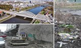 Kraków. Otoczenie nowych mostów na Wiśle to śmietnik i rudery oraz pozostałości po budowie