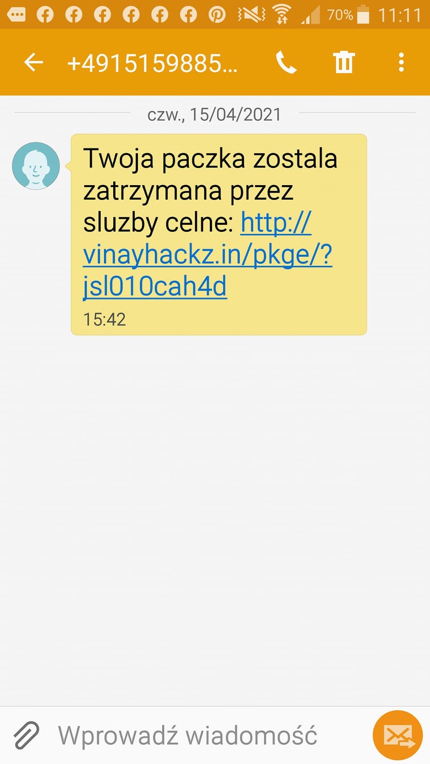 Zmasowany atak oszustów w SMS-ach. Dostałeś taką wiadomość o zamówionej paczce? Absolutnie nie klikaj w link!