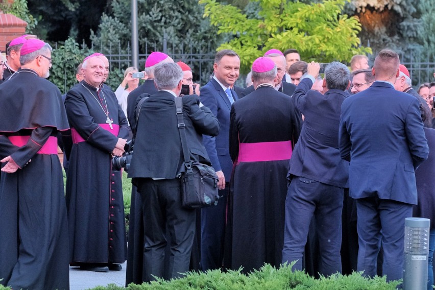 Prezydent Andrzej Duda przyjechał do Poznania