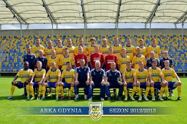 Kadra Arki Gdynia na sezon 2012/13