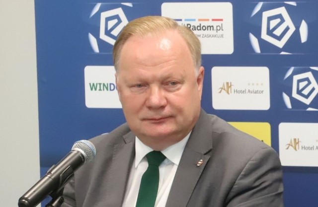 Sławomir Stempniewski, prezes Radomiaka Radom.