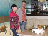 Jolanta Słoma i Mirosław Trybulak gotowali w Aquaparku. Zobacz zdjęcia