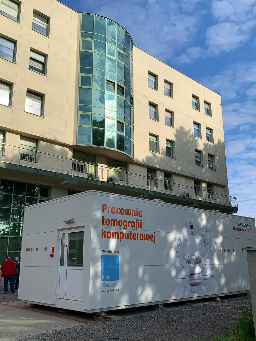 Nowy tomograf dla szpitala świętego Leona w Opatowie już zainstalowany (ZDJĘCIA)