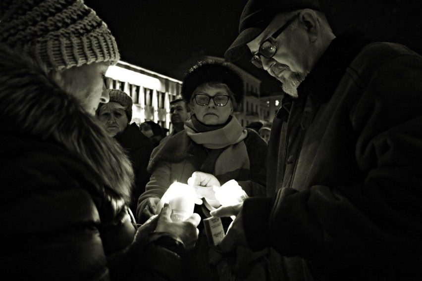 Manifestacja przed Sądem Okręgowym w Lublinie