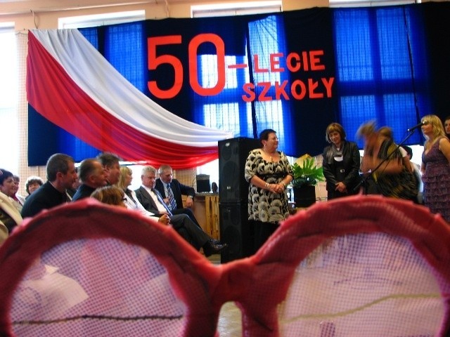 50-lecie szkoly im. M.C. Sklodowskiej w Malkini