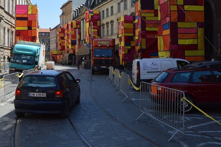 Wrocław: Szajnochy zamknięta niby od środy, a w rzeczywistości nie zaparkujesz już dziś 