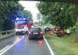 Wypadek na trasie Górzyca - Kostrzyn. Kierowca uderzył w drzewo