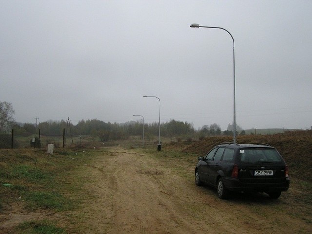 Jedna z gminnych dróg