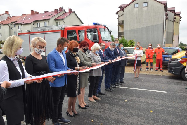Otwarcie ulicy Jana Pawła II w Szczekocinach po kapitalnym remoncie