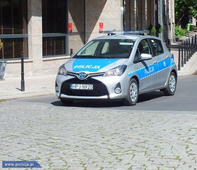 Toyota Yaris Hybridfot. Policja.pl
