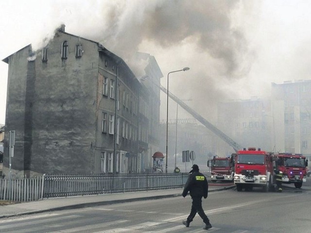 Akcja gaśnicza trwała około czterech godzin