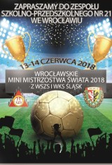 Wrocławskie Mini Mistrzostwa Świata 2018 z Wrocławsim Szkolnym Związkiem Sportowym i Śląskiem Wrocław