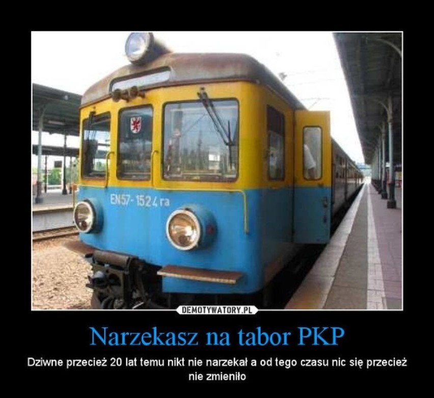 Kto chociaż raz podróżował PKP na pewno zrozumie większość...