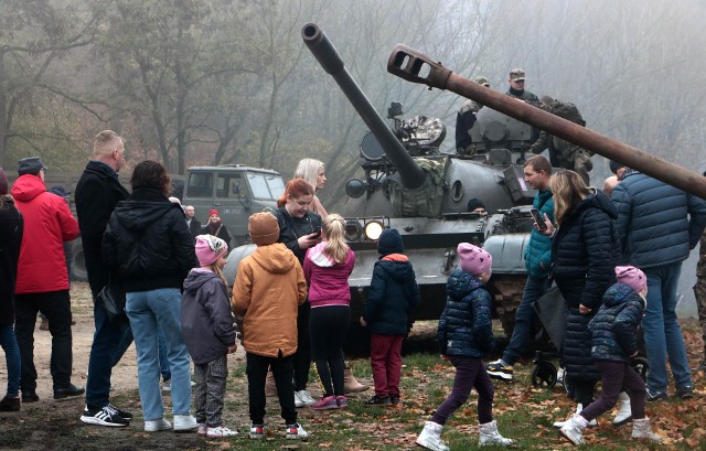 Obchody Narodowego Dnia niepodległości w Forcie Wielka Księża Góra w Grudziądzu.