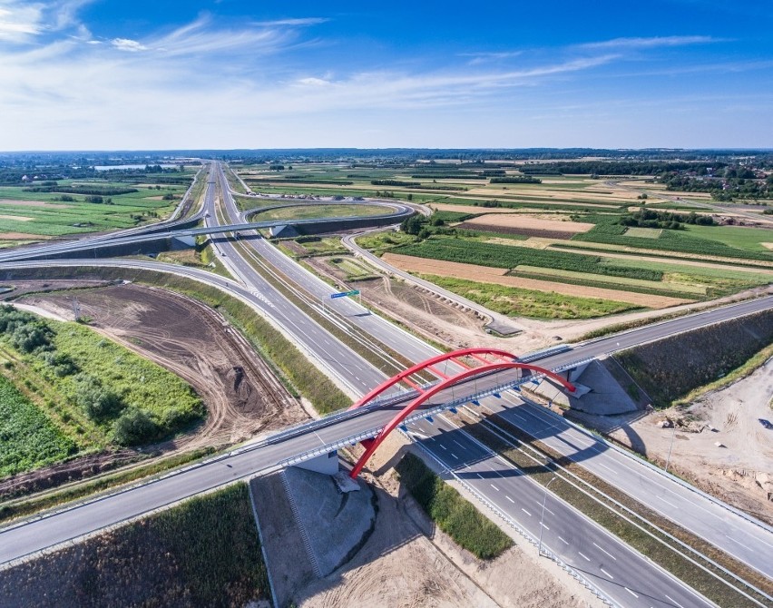 Autostrada A4 odcinek Rzeszów - Jaroslaw jest już otwarta