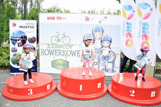 Zawody rowerkowe w Miastku