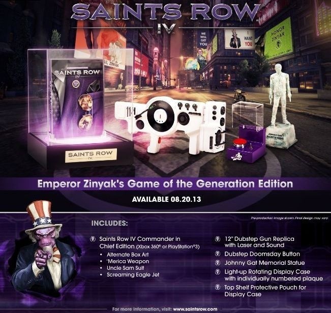 Saints Row IV: Edycja jeszcze bardziej kolekcjonerska