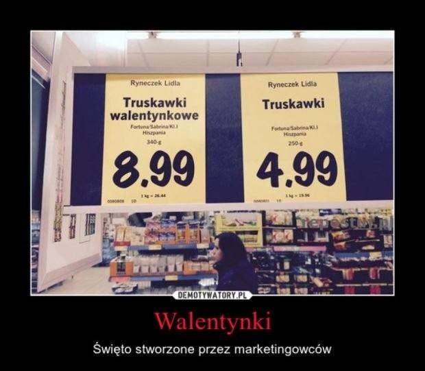 Walentynki już na dobre zadomowiły się w Polsce, ciesząc...