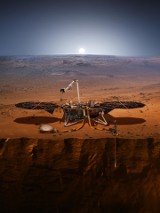Sonda InSight leci na Marsa. Będzie sprawdzać skład Czerwonej Planety za pomocą czujników sejsmicznych. Na pokładzie jest polskie urządzenie