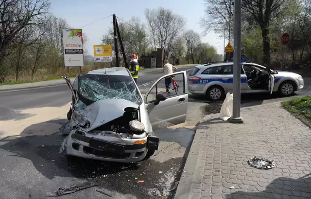 Do wypadku doszło na skrzyżowaniu ul. Bakończyckiej z ul. Słowackiego w Przemyślu.