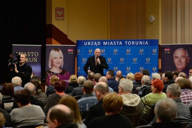 Spotkania prezydenta z mieszkańcami Stawekw ZS 14