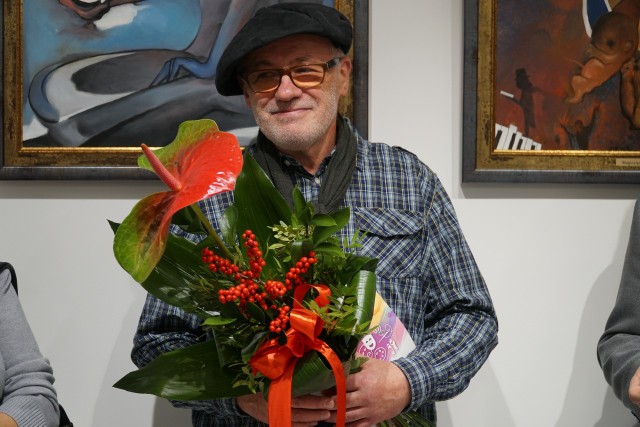 Uroczysty wernisaż prac malarskich Andrzeja Woźniaka odbył się w piątek, 15 listopada.