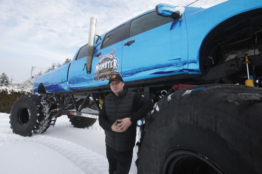 Gigantyczna ciężarówka z silnikiem odrzutowym powstaje w Dynowie. Ma się rozpędzać do 600 km/h