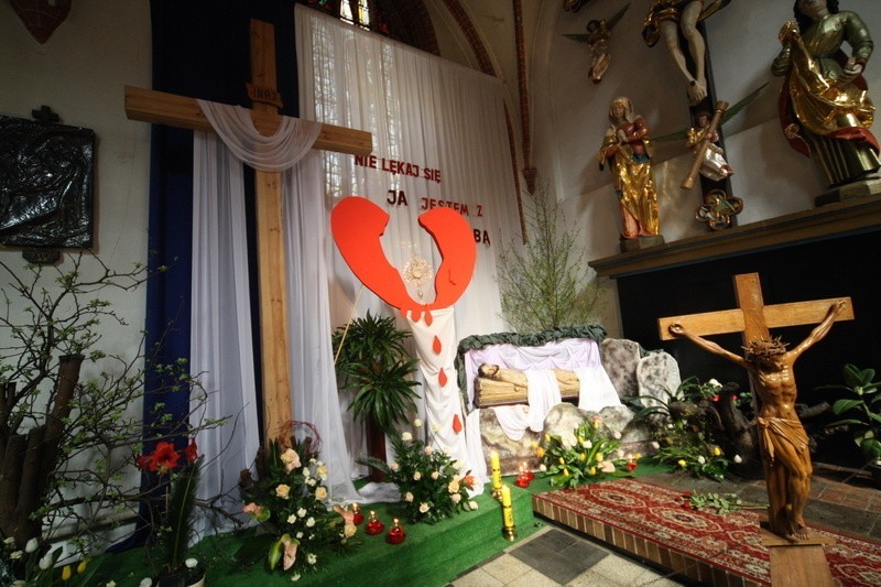 Groby Panskie w slupskich kościolach: kościól Mariacki