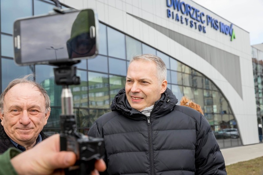 Korzyści dla Podlaskiego płynące z budowy CPK przedstawił we...