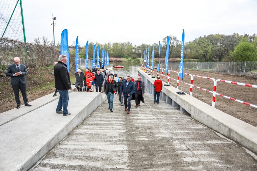 Kraków. Na Wiśle powstało miejsce do wodowania łodzi