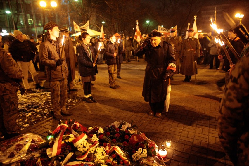 Uroczystości ku czci Żołnierzy Wyklętych w Opolu.