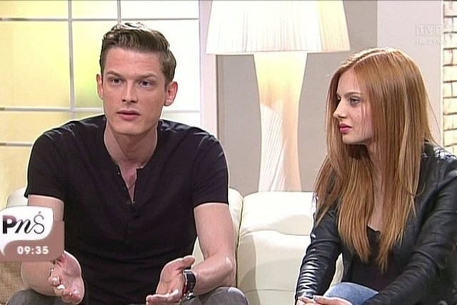 Adam Fidusiewicz i Weronika Humaj (fot. TVP/x-news)