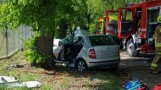 Wypadek w Chrzczance-Folwarku, 30.04.2024. Śmierć poniósł mieszkaniec powiatu ostrołęckiego