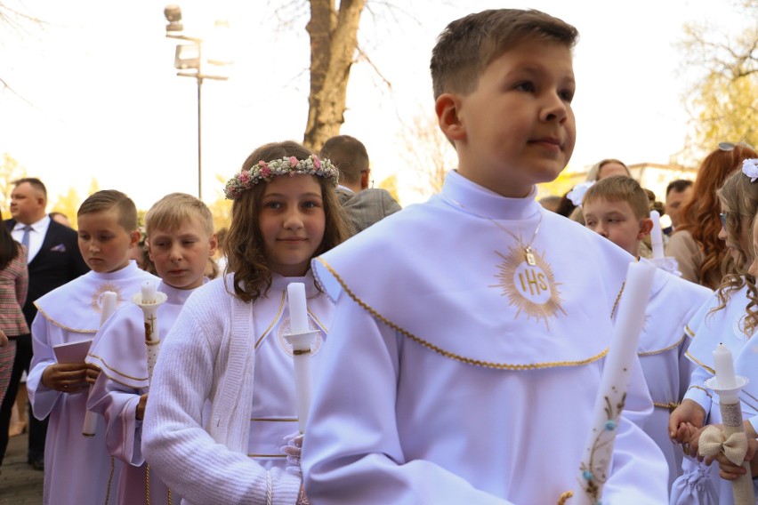Pierwsza Komunia Święta w parafii na Rudaku w Toruniu
