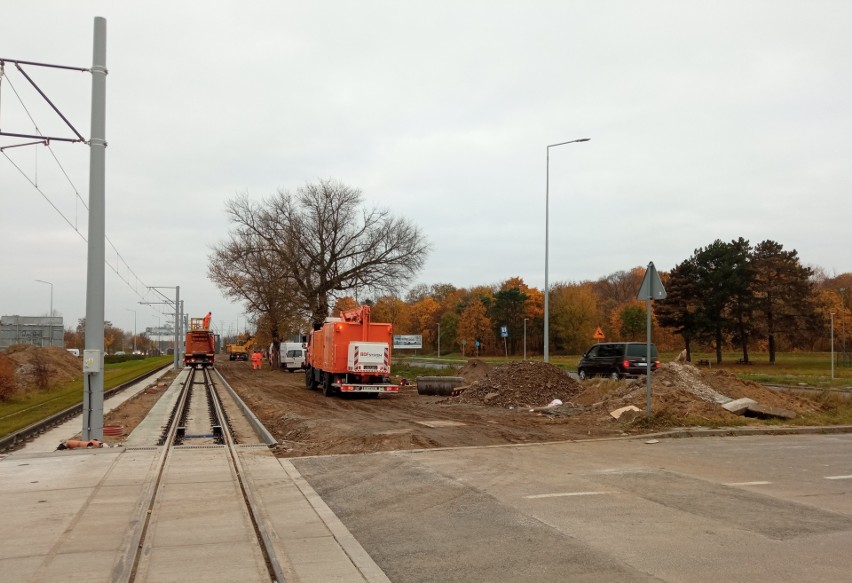 Wkrótce tramwaje pojadą oboma nowymi torami na Szosie...