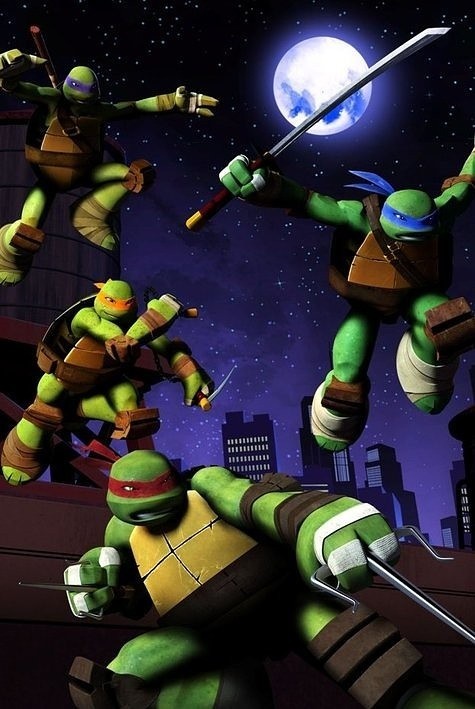 "Wojownicze Żółwie Ninja" w Nickelodeon (fot. materiały...