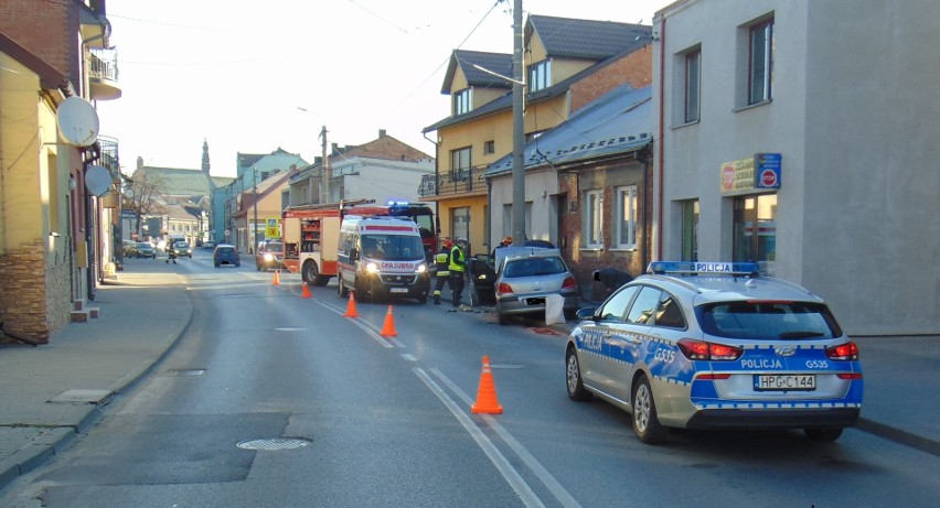 Wypadek na ulicy Krakowskiej