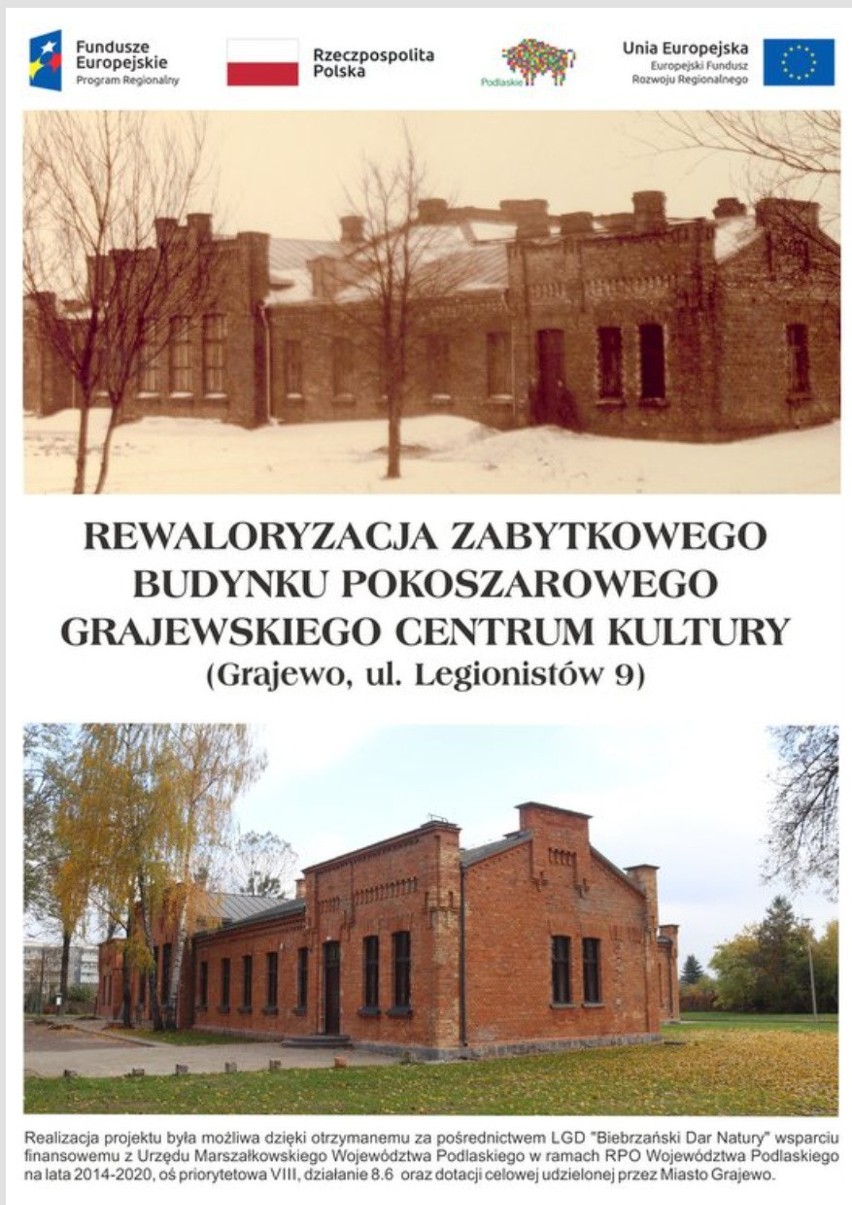 Grajewo. Oficjalnie zakończono remont zabytkowego "Klubu Hades". Już wkrótce zacznie on w pełni służyć mieszkańcom miasta (zdjęcia)