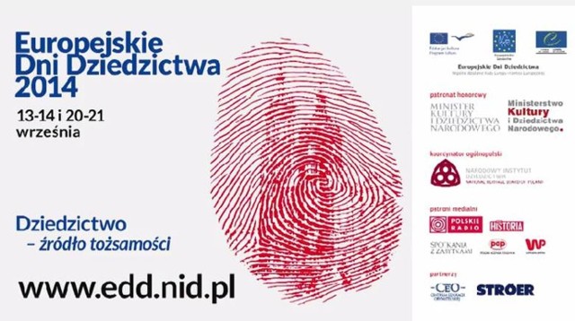 &#8222;Dziedzictwo &#8211; źródło tożsamości&#8221; &#8211; pod tym hasłem ruszają kolejne już, XXII Europejskie Dni Dziedzictwa w Polsce.