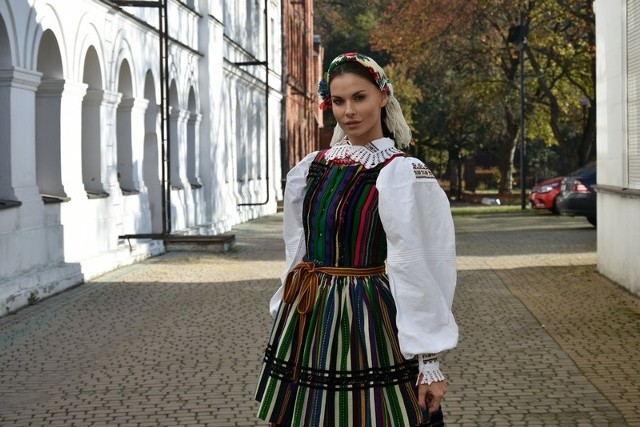Miss Polonia Agata Biernat wystąpi na Miss World w tradycyjnym stroju opoczyńskim.