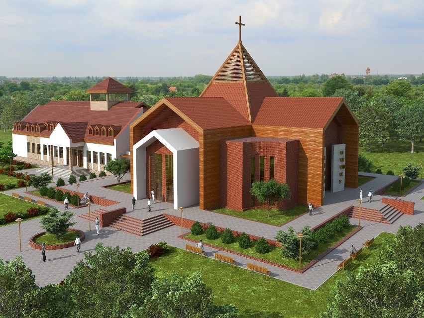 Budują nowy kościół na Strachocinie. Zobacz, jak będzie wyglądał (WIZUALIZACJE)