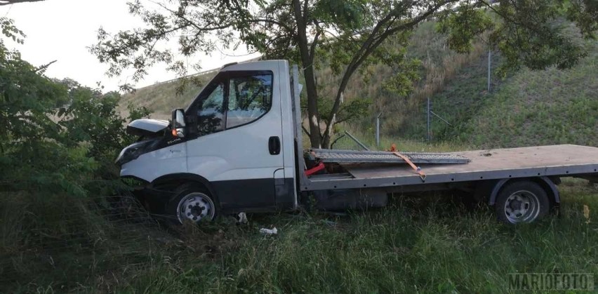 Poważny wypadek na A4 na wysokości Prószkowa.