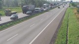 Utrudnienia na A4. Zator przy węźle Balice