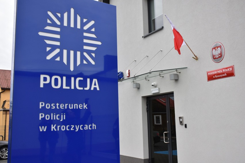 Uroczyste otwarcie posterunku policji w Kroczycach....
