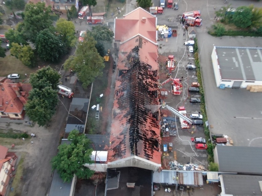 Pożar w budynku krytego basenu we Wrześni wybuchł w środę 20...