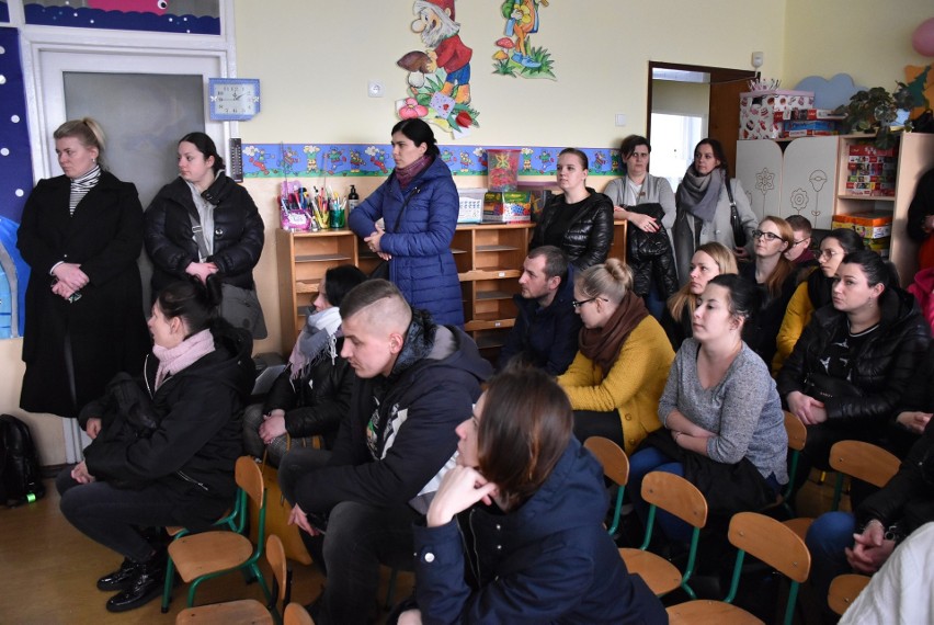 Spotkanie z rodzicami i władzami miasta w sprawie przedszkola Bajka