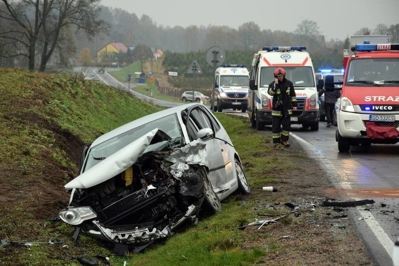 Odcinek drogi krajowej nr 20 między Wołczą Małą i...