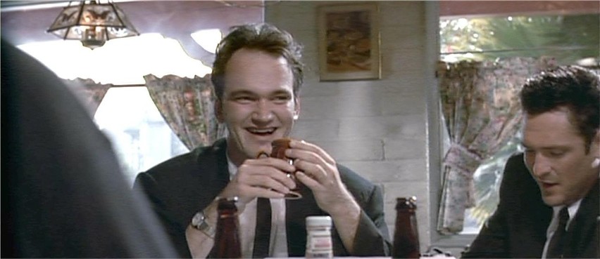 Quentin Tarantino w filmie "Wściekłe psy".

media-press.tv